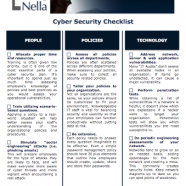 Cyber Liability Checklist